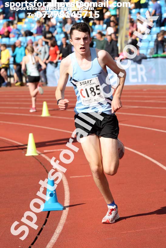 Mens under-17s  Northern 3 Stage Road Relay, SportsCity, Manchester. Photo: David T. Hewitson/Sports for All Pics